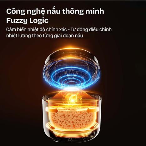 Nồi cơm điện tử FUJIHOME 1.2 lít RC12LS Màu Xám