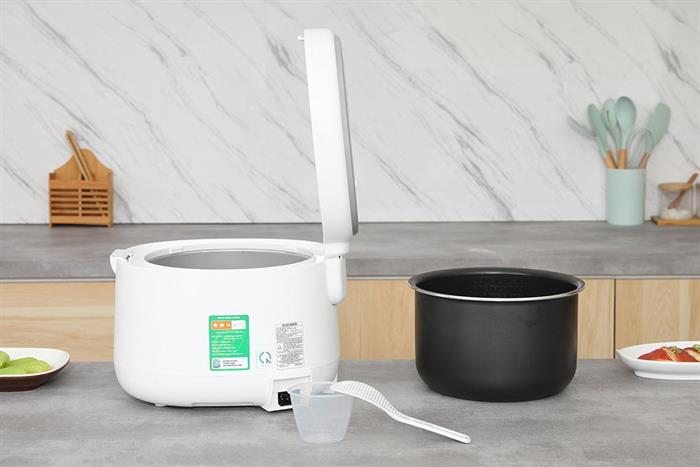 Nồi cơm điện tử Cuckoo 1.8 lít CR-1060F Màu Trắng