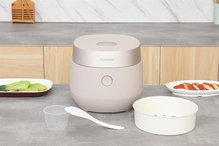 Nồi cơm điện tử Cuckoo 1.08 lít CR-0686FGP Màu Hồng ruốc