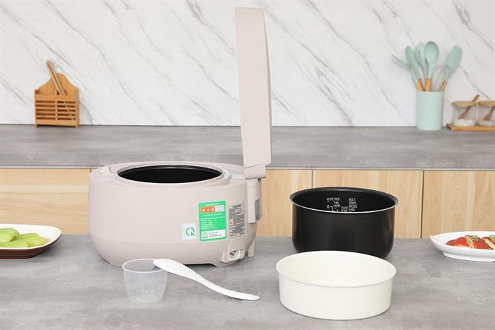 Nồi cơm điện tử Cuckoo 1.08 lít CR-0686FGP Màu Hồng ruốc