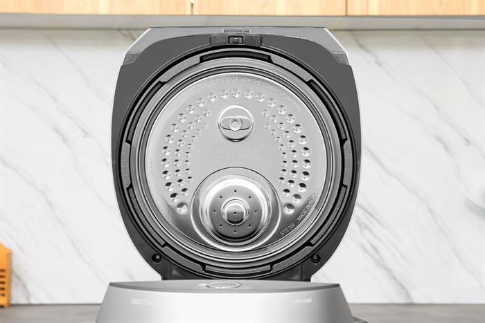 Nồi cơm áp suất cao tần Cuckoo 1.8 lít CRP-LHBR1000F Màu Đen - Xám