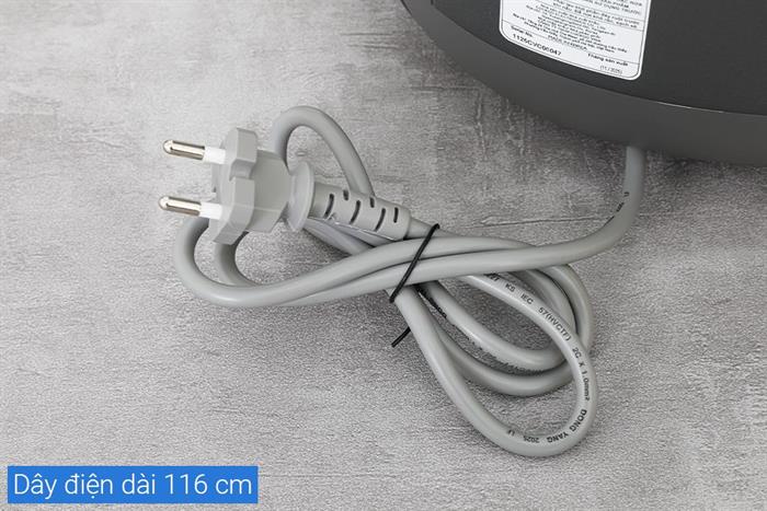 Nồi cơm áp suất cao tần Cuckoo 1.8 lít CRP-LHBR1000F Màu Đen - Xám