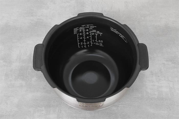 Nồi cơm áp suất cao tần Cuckoo 1.8 lít CRP-LHBR1000F Màu Đen - Xám