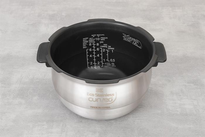 Nồi cơm áp suất cao tần Cuckoo 1.8 lít CRP-LHBR1000F Màu Đen - Xám