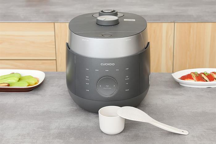 Nồi cơm áp suất cao tần 1.08 lít Cuckoo CRP-LHBR0600F Màu Xám