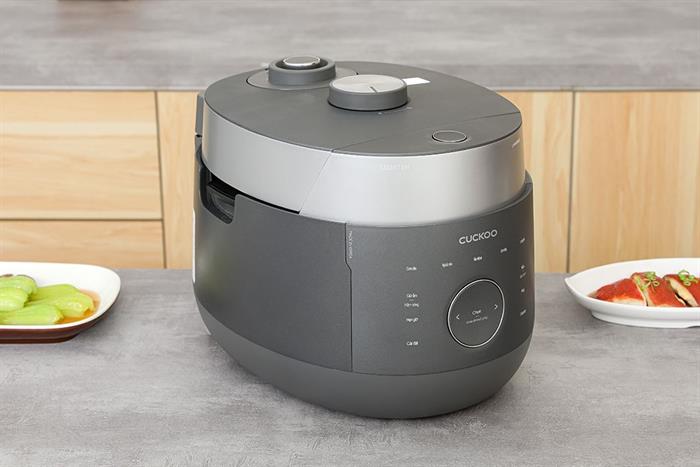 Nồi cơm áp suất cao tần 1.08 lít Cuckoo CRP-LHBR0600F Màu Xám
