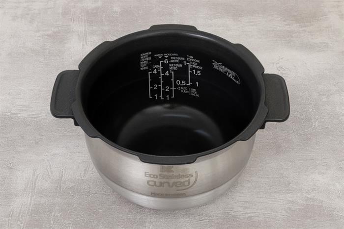 Nồi cơm áp suất cao tần 1.08 lít Cuckoo CRP-LHBR0600F Màu Xám