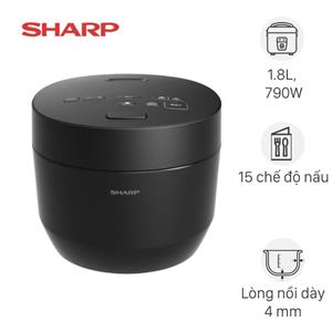 Nồi cơm điện tử áp suất Sharp 1.8 lít KS-TW181V-B