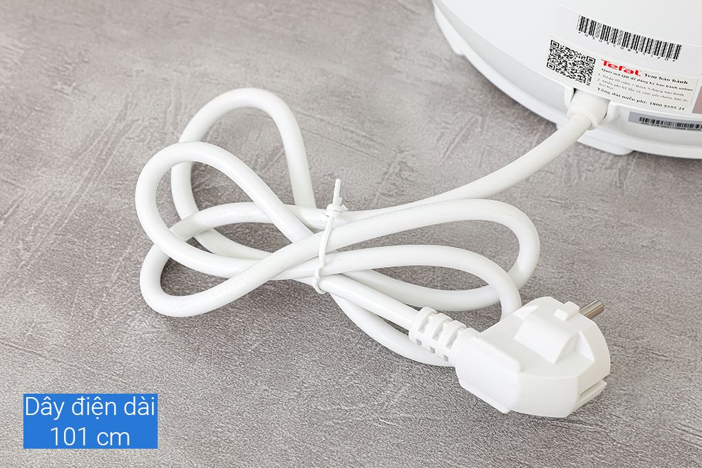 Nồi cơm nắp rời Tefal 1.8 lít RK1071Y0 Màu Trắng