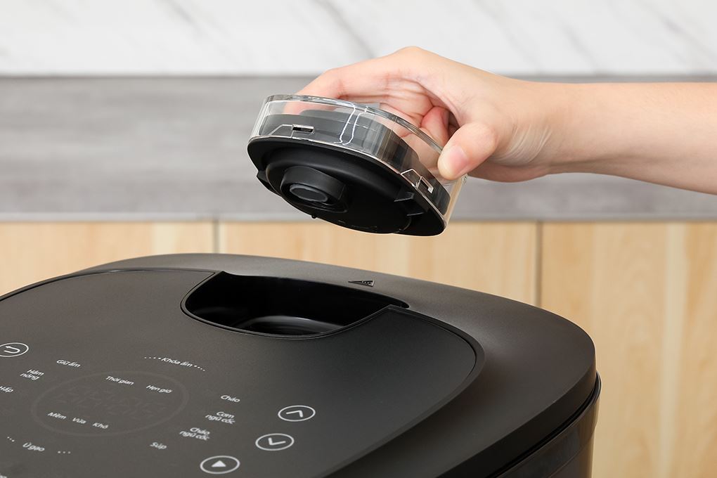 Nồi cơm cao tần Philips 1.5 lít HD5210/82 Màu Đen