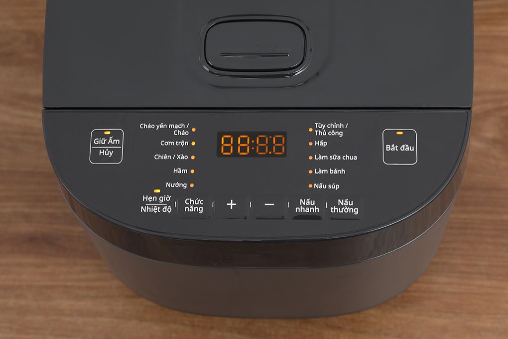 Nồi cơm điện tử FUJIHOME 1.8 lít RC18G Màu Xám