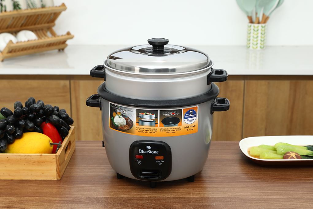 Nồi cơm nắp rời Bluestone 1.8 lít CRB-5419 Màu Trắng