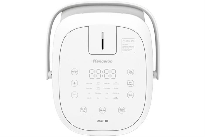 Nồi cơm cao tần Kangaroo 1.2 lít KGR12IH1 Màu Trắng