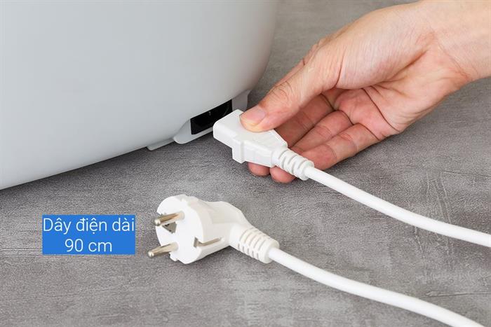 Nồi cơm điện tử Philips 1.8 lít HD4719/32 Màu Xám nhạt