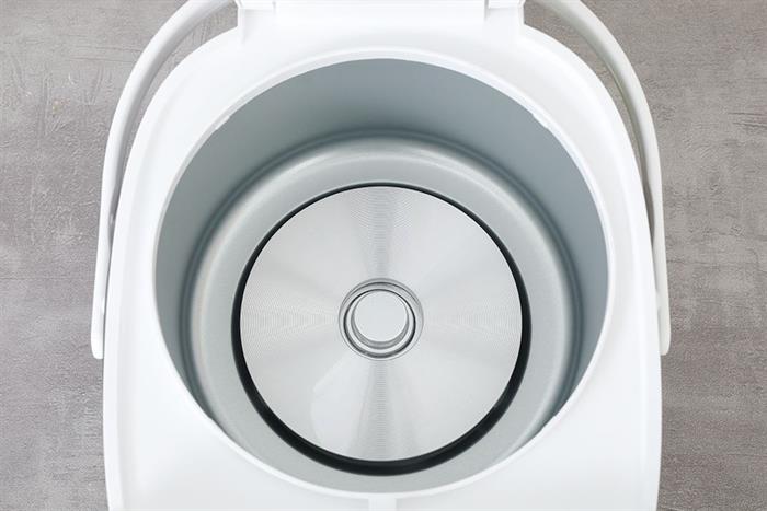 Nồi cơm điện tử Philips 0.85 lít HD3170/66 Màu Trắng - Bạc