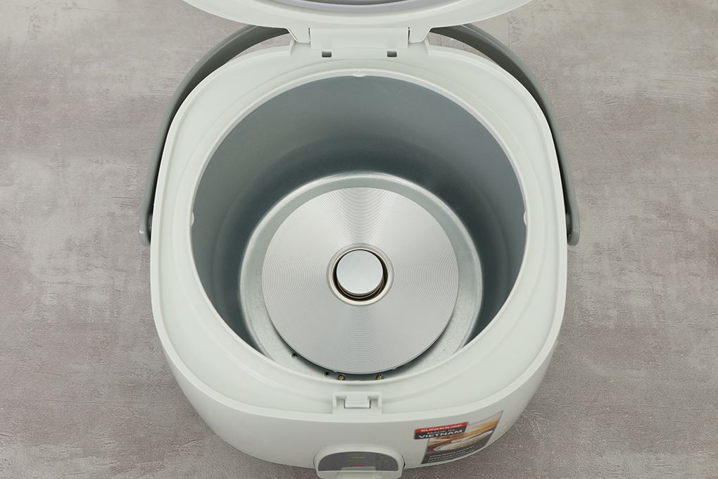 Nồi cơm nắp gài Sunhouse 1.8 lít SHD8611GR Màu Xám