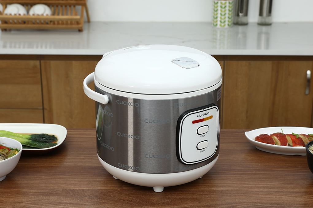 Nồi cơm nắp gài Cuckoo 1.8 lít CR-1006/SIWHCRVNCV Màu Bạc
