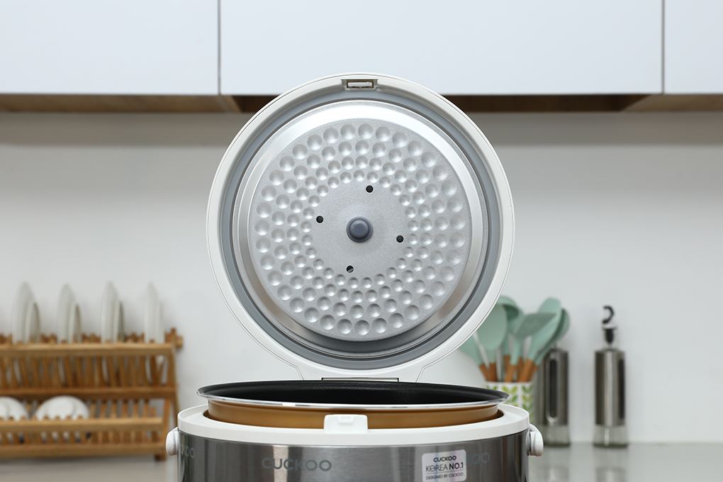 Nồi cơm nắp gài Cuckoo 1.8 lít CR-1006/SIWHCRVNCV Màu Bạc