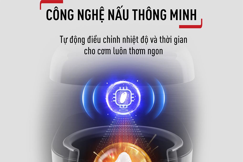 Nồi cơm điện tử Tefal 1.8 lít Delirice Max RK7778Y0 Màu Đen