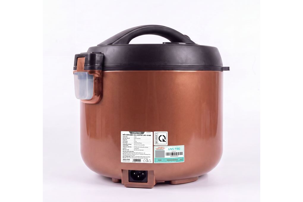 Nồi cơm nắp gài Livotec 1.2 lít LRC-5112B - 4