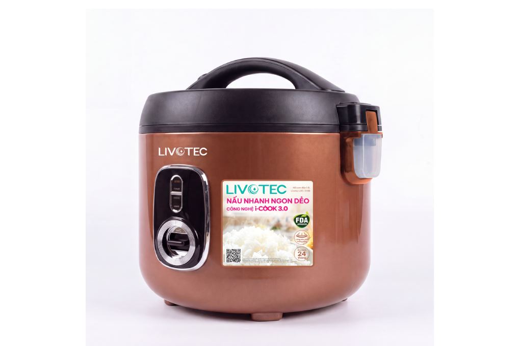 Nồi cơm nắp gài Livotec 1.8 lít LRC-5118B