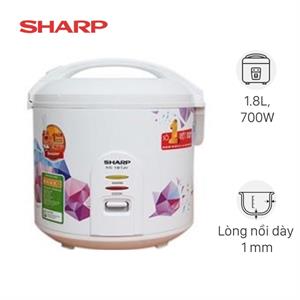 Nồi cơm nắp gài Sharp 1.8 lít KS-18TJV