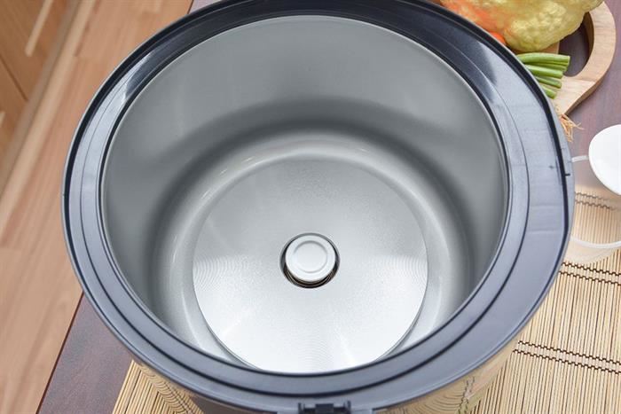 Nồi cơm nắp gài Sharp 1.8 lít KS-NR191STV Màu Đen - Xám