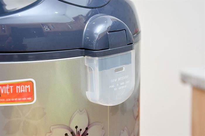 Nồi cơm nắp gài Sharp 1.8 lít KS-NR191STV Màu Đen - Xám