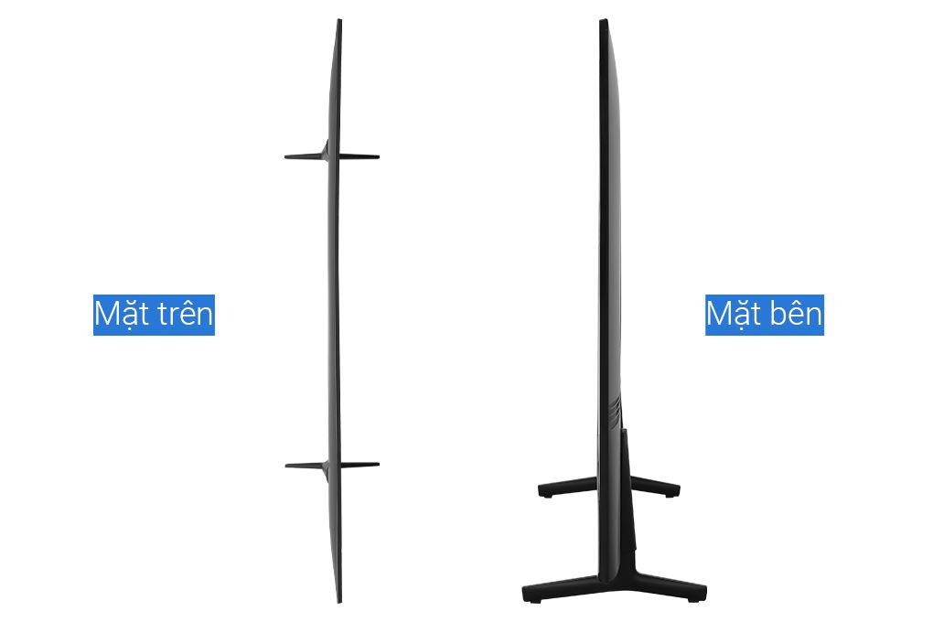 Smart Tivi Crystal UHD Samsung 4K 50 inch UA50BU8000 Màu Đen