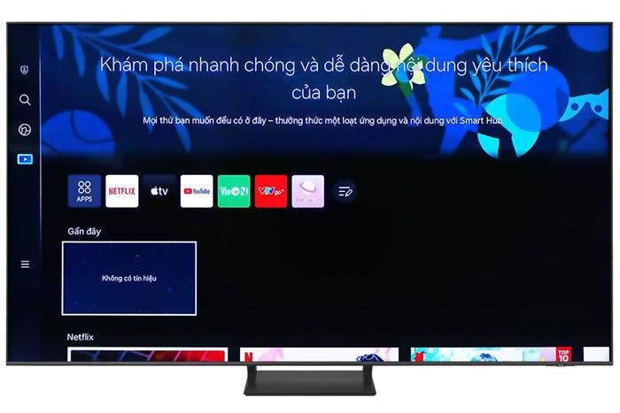 Smart Tivi QLED 4K 85 inch Samsung QA85Q60B Màu Đen