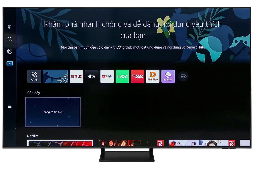Smart Tivi QLED 4K 75 inch Samsung QA75Q60B Màu Đen