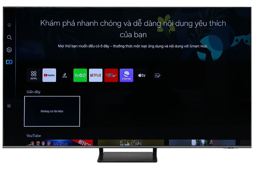 Smart Tivi QLED Samsung 4K 65 inch QA65Q60B Màu Đen