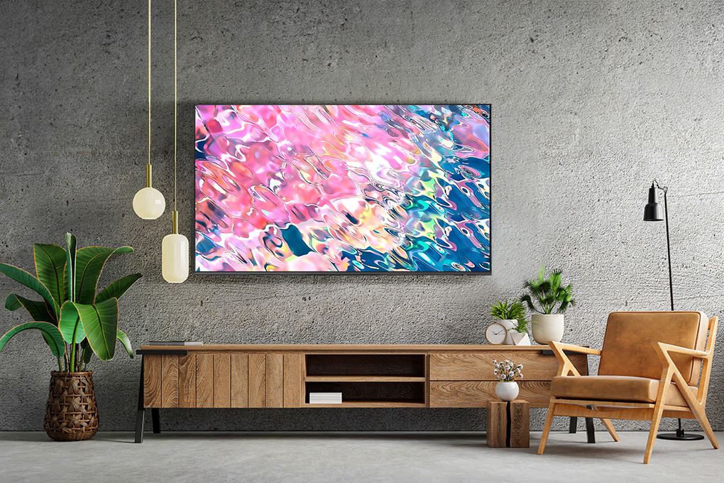 Smart Tivi QLED Samsung 4K 55 inch QA55Q60B Màu Đen