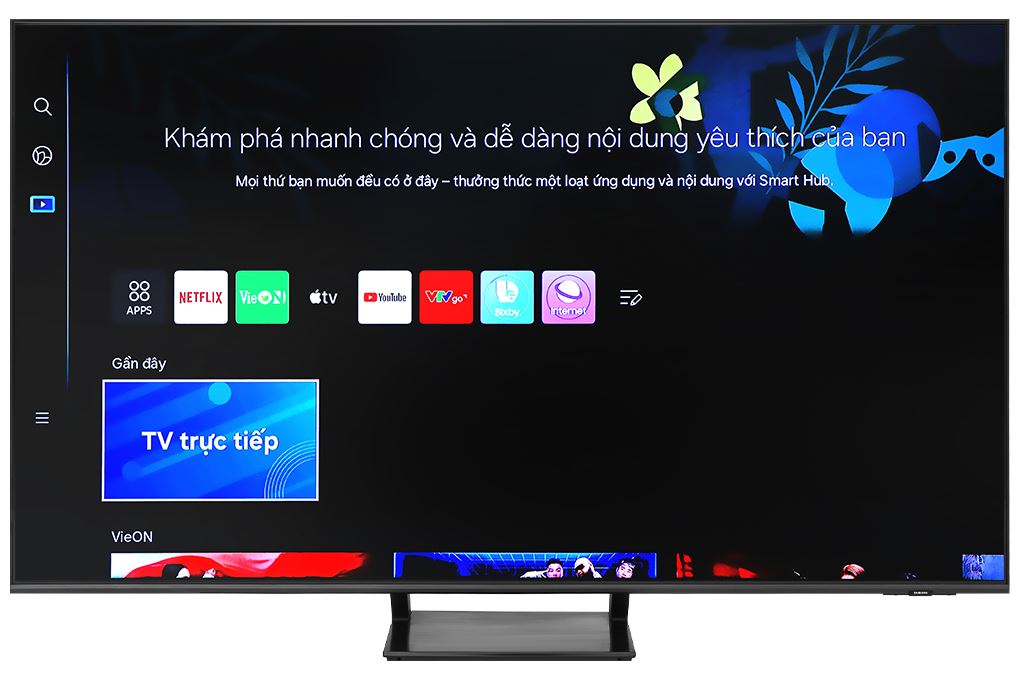 Smart Tivi QLED Samsung 4K 55 inch QA55Q60B Màu Đen