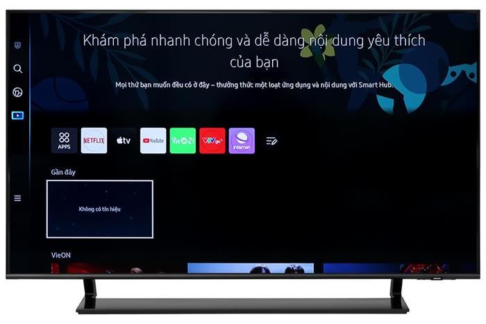 Smart Tivi QLED Samsung 4K 50 inch QA50Q60B Màu Đen