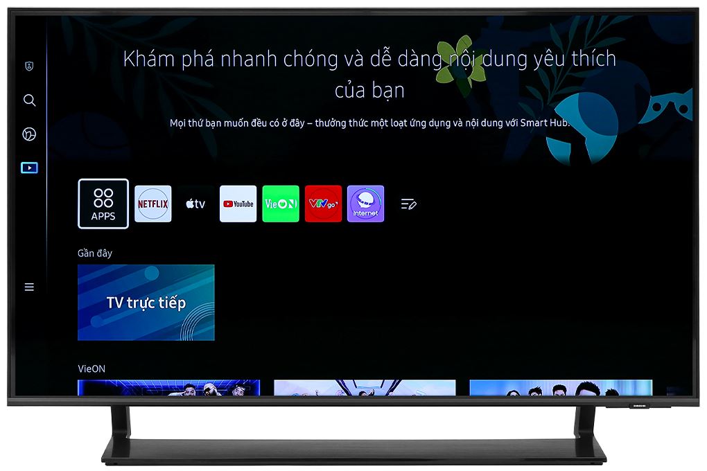 Smart Tivi QLED Samsung 4K 43 inch QA43Q60B Màu Đen