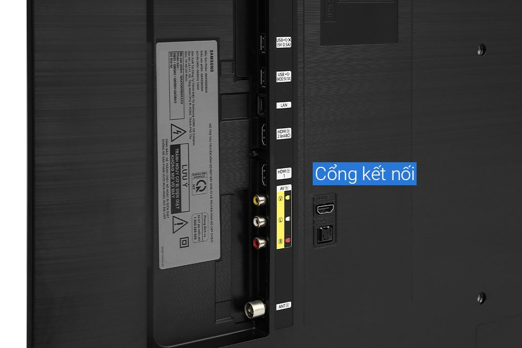 Smart Tivi QLED Samsung 4K 43 inch QA43Q60B Màu Đen