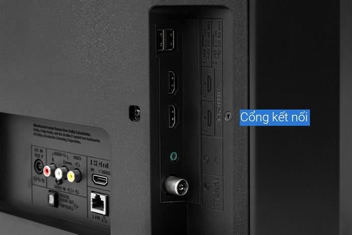 Google Tivi Sony 32 inch KD-32W830K Màu Đen