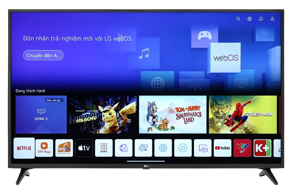 Smart Tivi LG AI 4K 55 inch 55UQ7550PSF Màu Đen