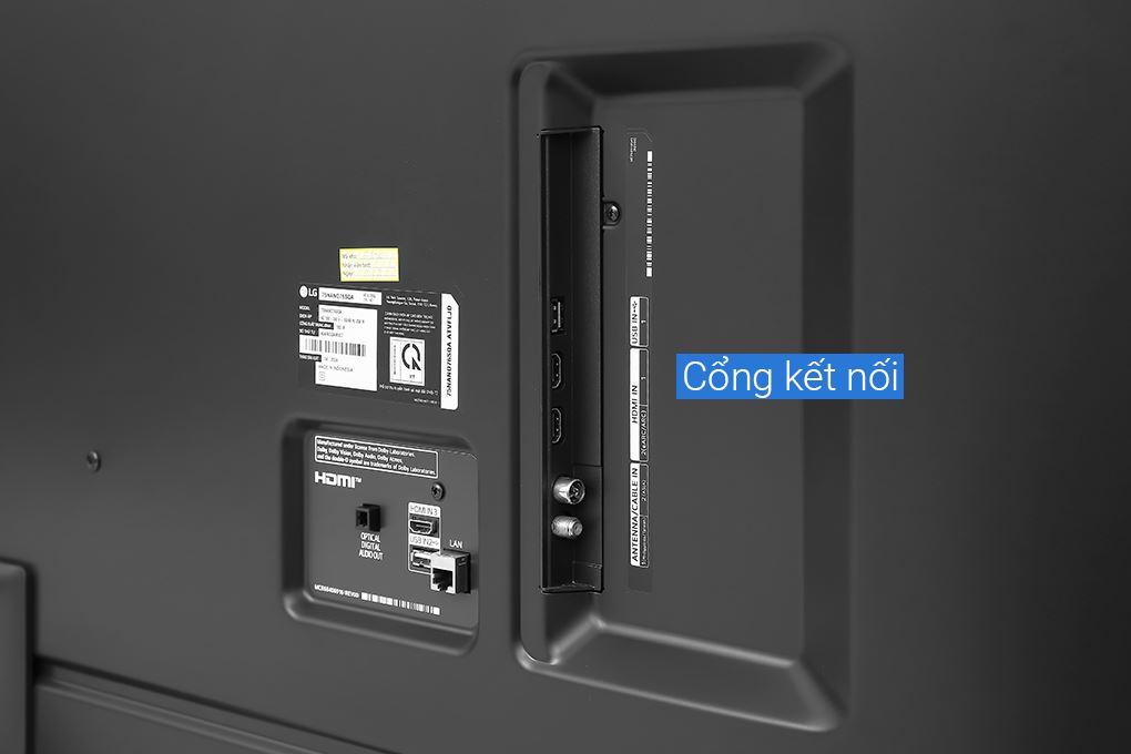 Smart Tivi NanoCell LG 4K 75 inch 75NANO76SQA Màu Đen