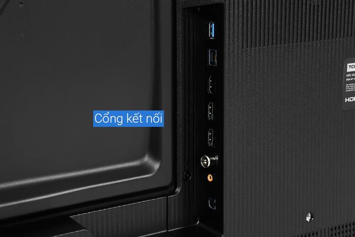 Google Tivi TCL AI 4K 55 inch 55P635 Màu Đen