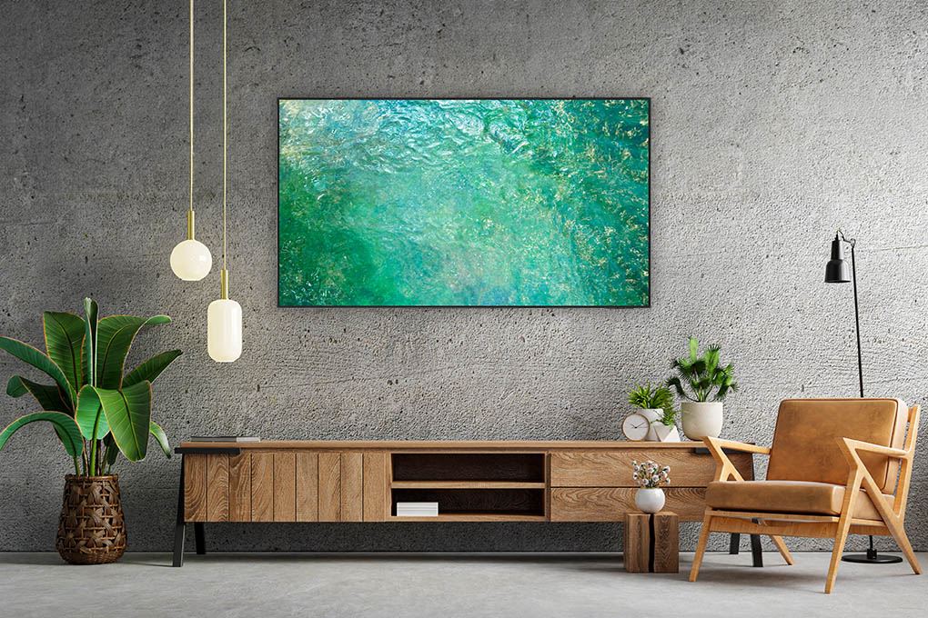 Smart Tivi Neo QLED Samsung AI 4K 55 inch QA55QN85C Màu Đen