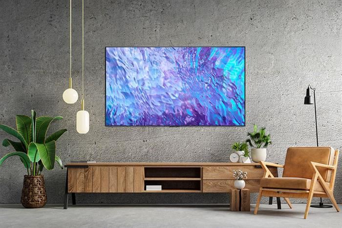 Smart Tivi QLED Samsung AI 4K 55 inch QA55Q80C Màu Đen
