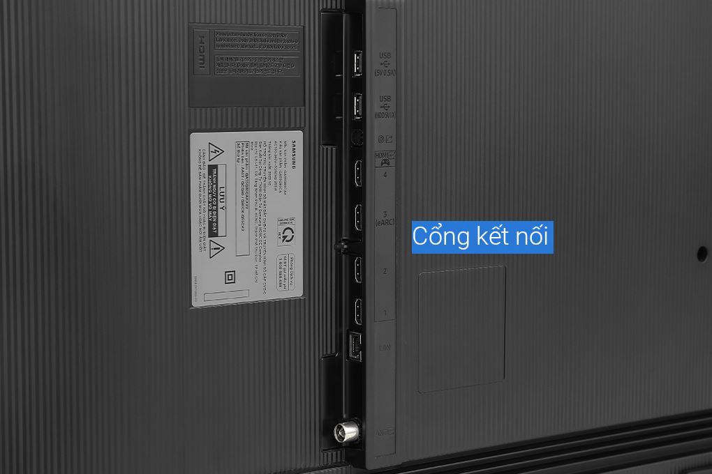 Smart Tivi QLED Samsung AI 4K 55 inch QA55Q80C Màu Đen