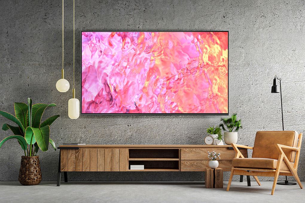 Smart Tivi QLED Samsung 4K 65 inch QA65Q60C Màu Đen