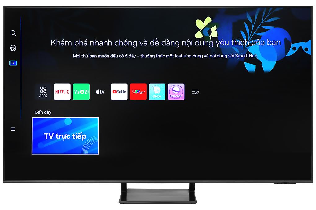 Smart Tivi QLED Samsung 4K 65 inch QA65Q60C Màu Đen