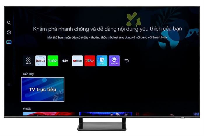 Smart Tivi QLED Samsung 4K 55 inch QA55Q60C Màu Đen