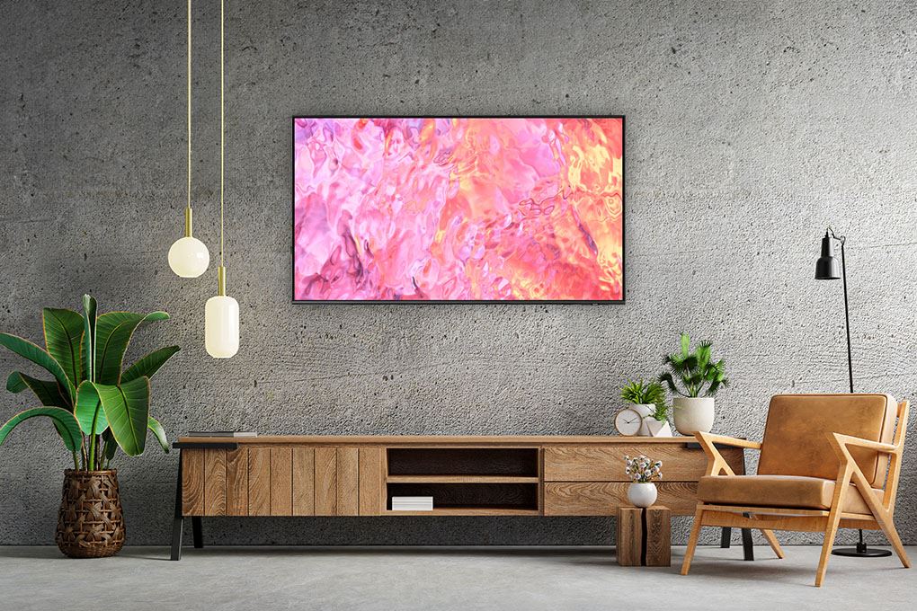 Smart Tivi QLED Samsung 4K 50 inch QA50Q60C Màu Đen