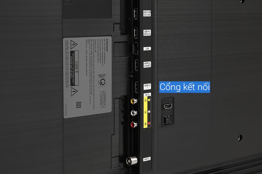 Smart Tivi QLED Samsung 4K 50 inch QA50Q60C Màu Đen