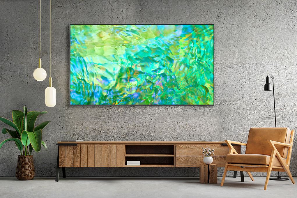 Smart Tivi Crystal UHD Samsung 4K 65 inch UA65CU8000 Màu Đen